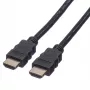 ROLINE High Speed - cable HDMI con Ethernet - HDMI (M) a HDMI (M) - 1 m - apantallado - Negro (11.04.5591)