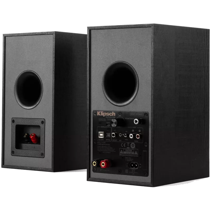 Altavoz Klipsch R-41PM negro cobre 70W con cable inalámbrico