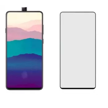 Protector de pantalla de cristal templado Tellur para Samsung Galaxy A90 2.5D Full Glue Negro