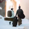 Mochila con ruedas Thule 5157 Roundtrip para esquí y botas de snowboard 60L Deep Khaki