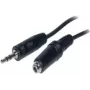 Cable de audio S/CONN 3,5 mm - 3,5 mm 1,5 m negro ShiverPeaks