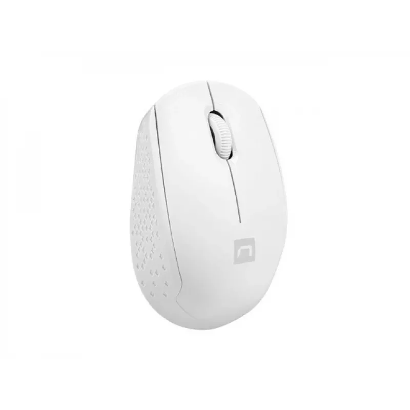 Ratón inalámbrico NATEC Stork 1600DPI óptico blanco