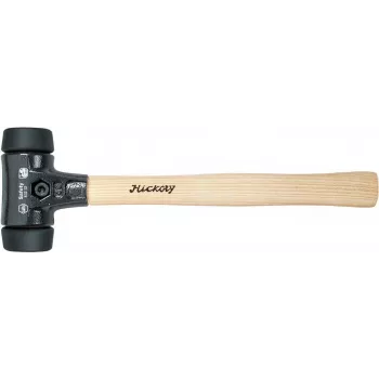 Martillo sin rebote Wiha Safety maza blanda negro/negro