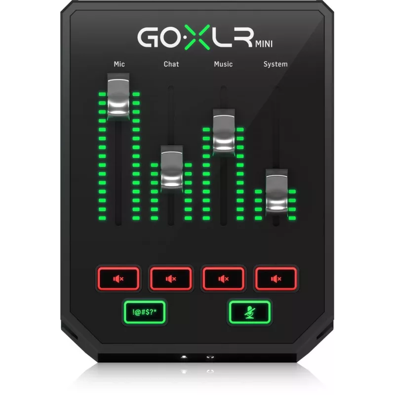 TC Helicon Go XLR Mini - mezclador e interfaz de audio