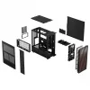 Fractal Design North Charcoal negra caja mid-tower con malla – negra