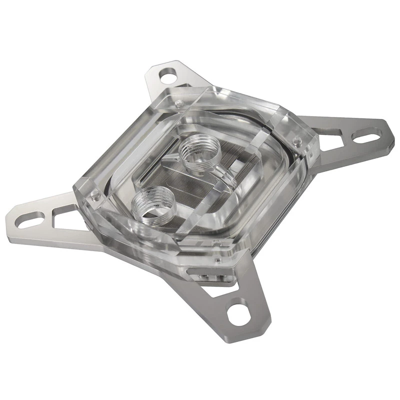 Bloque de agua Watercool Heatkiller IV Pro Intel transparente de Watercool