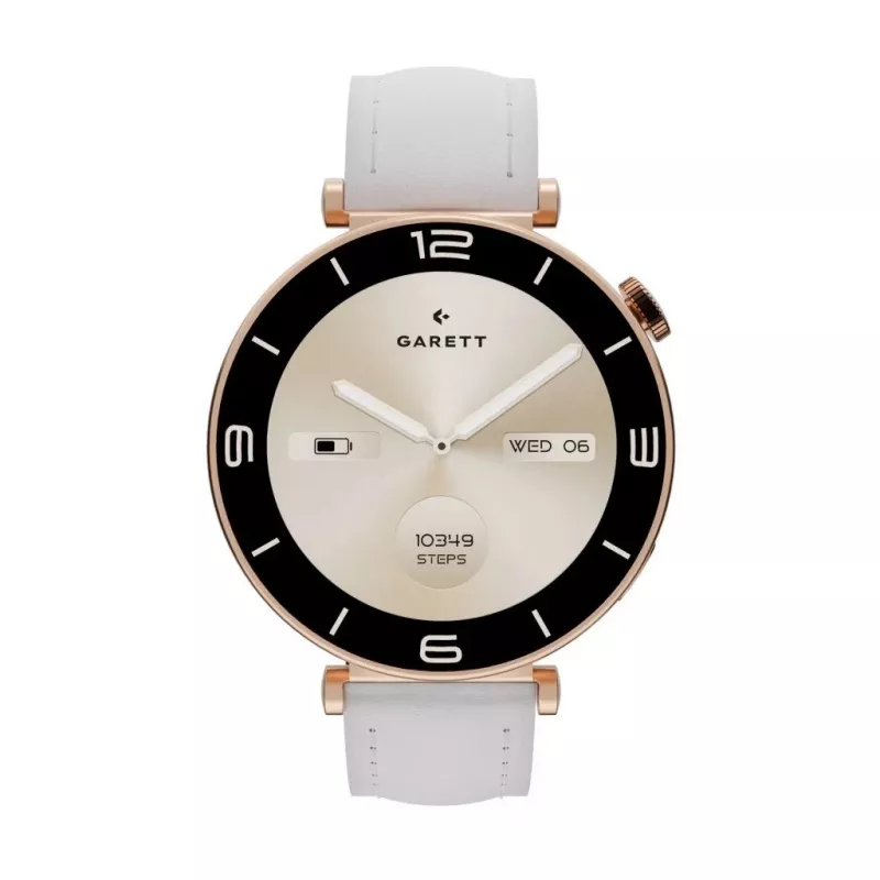 Smartwatch Garett Rose Rosa Gold Steel