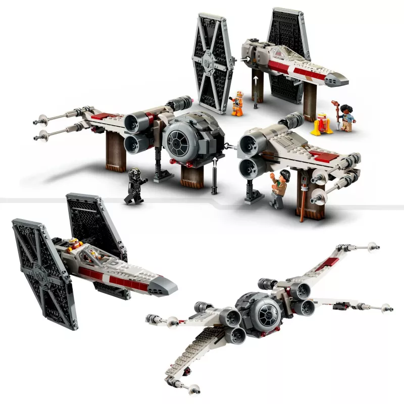 LEGO STAR WARS 75393 TIE Fighter y X-Wing Mash-up