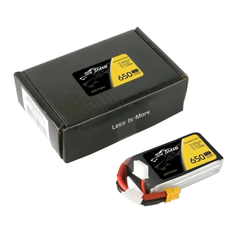 Batería Tattu 650mAh 11,1V 75C 3S1P