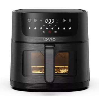 Lovio LVAF002BK PureFry XL Smart 6L negro
