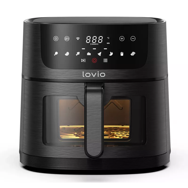 Lovio LVAF002BK PureFry XL Smart 6L negro