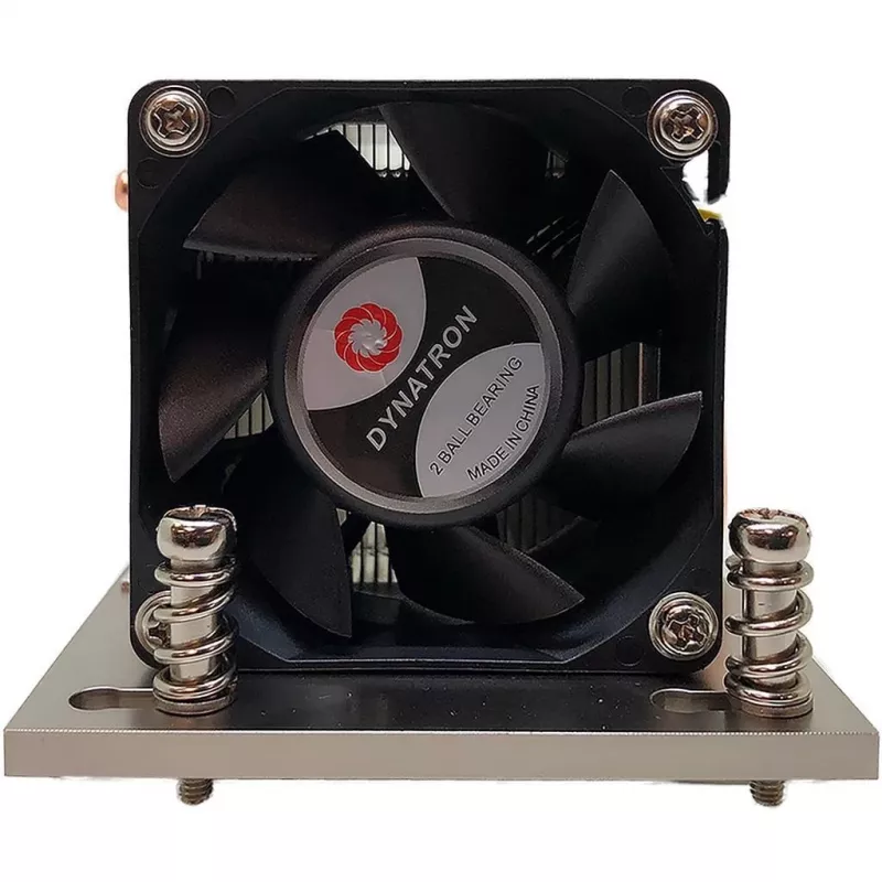Refrigerador Inter-Tech A-38 para procesador 6 cm Negro