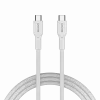 CANYON Cable OnWire 60CL C-C 60W COLOR trenzado 1m blanco