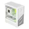 Caja Gamemax | AERIS 330 MW | blanca | Mini-Tower | fuente de alimentación no incluida