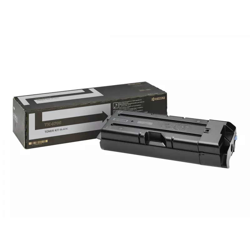 KYOCERA TK-6705 Cartucho de tóner 1 ud. Original Negro