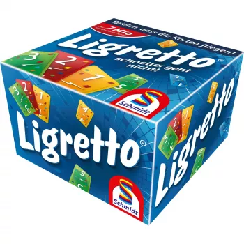 Ligretto, juego de cartas azul
