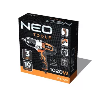 NEO tools 04-720 Atornillador eléctrico/llave de impacto