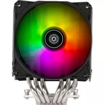 SilverStone Hydrogon D120 ARGB - Disipador de CPU por aire - (para: LGA1156, LGA1155, LGA2011, LGA1150, LGA1151, AM4, LGA2066, LGA1200, LGA1152, LGA1700)