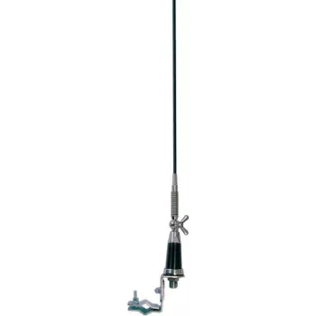 Antena de coche Albrecht CB-27 Hard mount Negro Gris