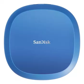 SanDisk Creator Desk Drive disco duro externo, SSD, 4TB, azul, SDSSDT40C-4T00-E25