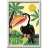 Ravensburger Pintar por números - Tucán en la selva