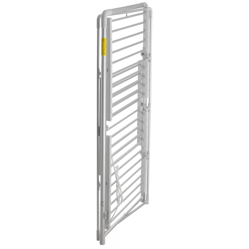 Tendedero eléctrico plegable Adler AD 7829 — 300 W, 148×52×90 cm, blanco, de pie