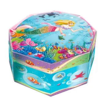 Pecoware caja de música octogonal - Sirena