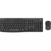 Logitech MK295 Silent – Conjunto de teclado y ratón – Inalámbrico – 2,4 GHz – Grafito – Distribución húngara