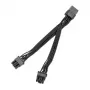 Distribuidor de agua EK Water Blocks EK-Loop OmniLink 2-Way 100mm — distribuidor de refrigeración líquida de 2 vías, 100 mm de separación