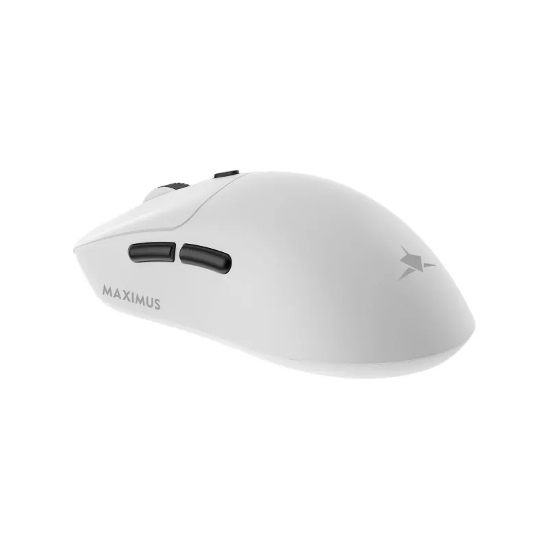Ratón White Shark GM-9010 MAXIMUS Blanco USB