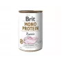 Alimento húmedo para perros Brit Mono Protein conejo 400 g — alimento húmedo como alimento completo, única fuente de proteína animal, perros adultos