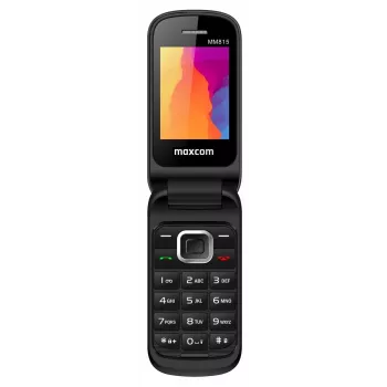 Teléfono plegable MM 815 Dual-SIM negro