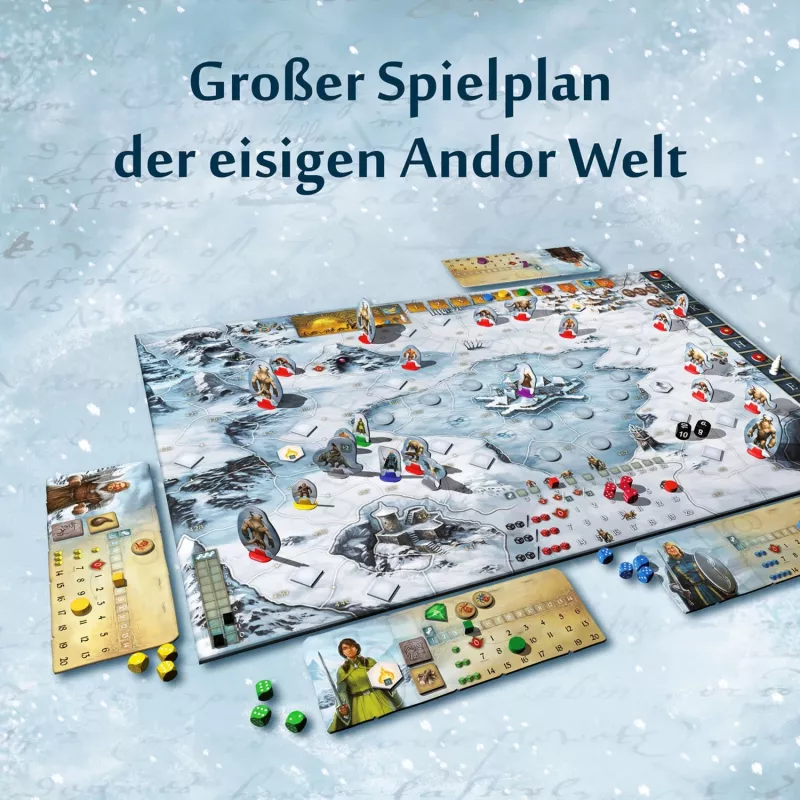 Las leyendas de Andor - The Eternal Cold, juego de mesa