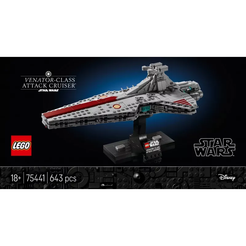 LEGO STAR WARS 75441 Crucero de asalto clase Venator