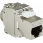 LogiLink NK4016 Conector de cable RJ-45, acero inoxidable (NK4016)