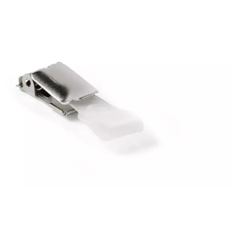 Clip DURABLE para placas de identificación y portatarjetas ID 1 bolsa de 25 uds. 810326