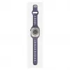 Correa Nomad Tempo Band morada de goma, compatible con smartwatch, 18 mm de ancho, muñeca 135–175 mm