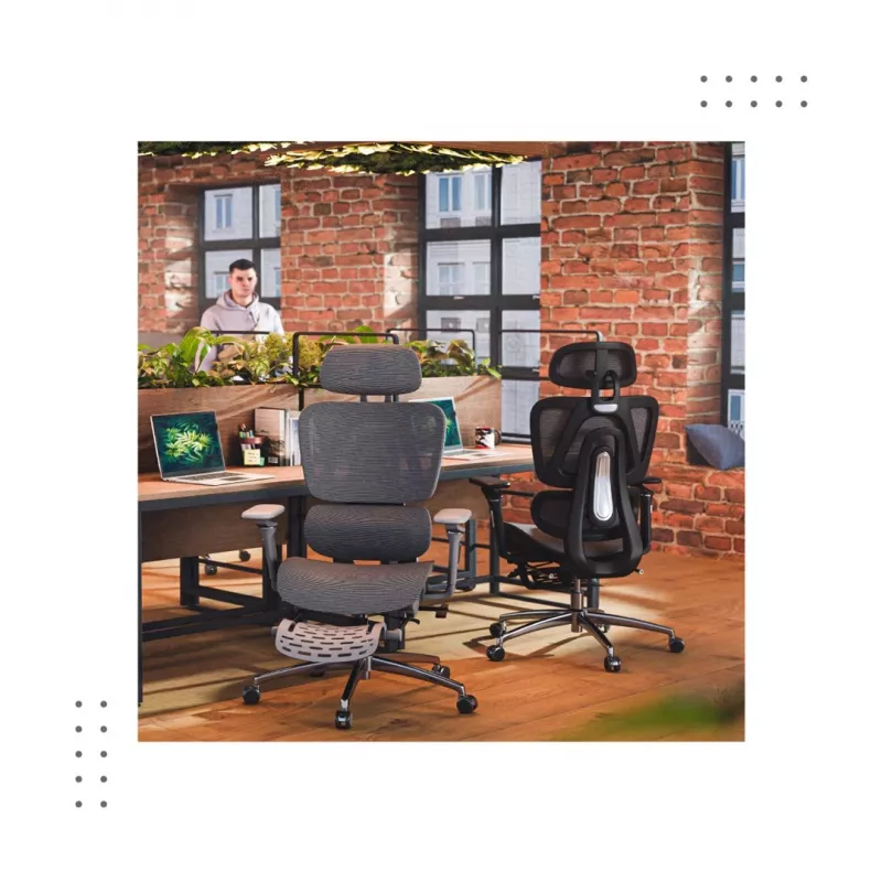 Silla de oficina mark adler Expert 7.9 negra – silla giratoria ergonómica, tejido negro, modelo MA-EXPERT 7.9 negro