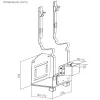 Soporte para CPU, MC-116 B negro