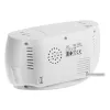 Adler AD 1186W despertador digital negro, blanco