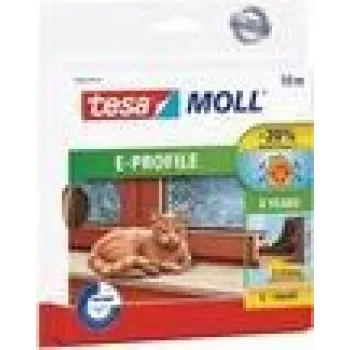 Set de cinta de sellado perfil en E 2x 10 m x 9 mm 4 mm blanco (05445-00500-00)