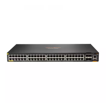 HPE - Serie Aruba - Switch - 6200F 48G Class4 PoE 4SFP+ 370W L3 - gestionado - 48 x 10/100/1000 (PoE+) + 4 x 1 Gigabit / 10 Gigabit SFP+ - montaje en rack - PoE+ (370 W) - AC 100 -