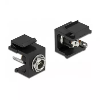 Módulo Keystone DC 5,5 x 2,5 mm conector hembra DeLOCK 86850