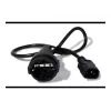 Cable de alimentación APC AP9880 negro 0,6 m conector hembra C14 CEE7/7
