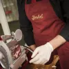Delantal de cocina Berkel DV7700 unisex rojo algodón