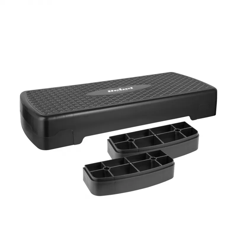 Step fitness Rebel Active 2 niveles, polipropileno, superficie antideslizante, 680×280 mm, altura regulable