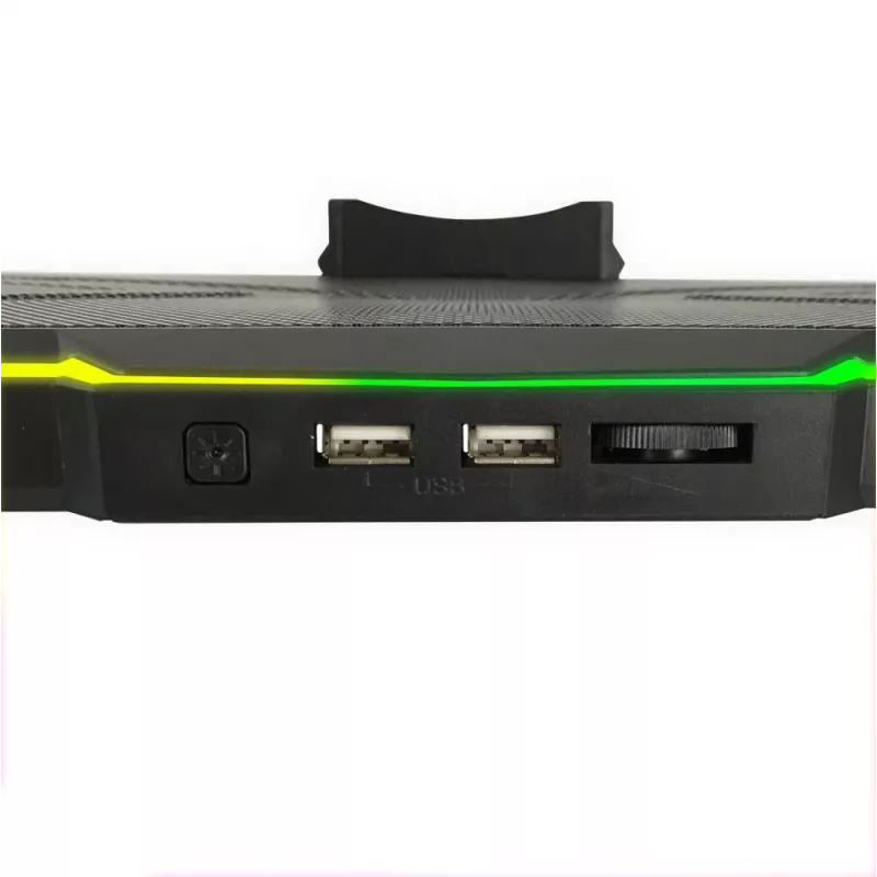 Esperanza EGC110 Xalok base de refrigeración gaming RGB para portátil de 17" (43,2 cm), 800 rpm, negra