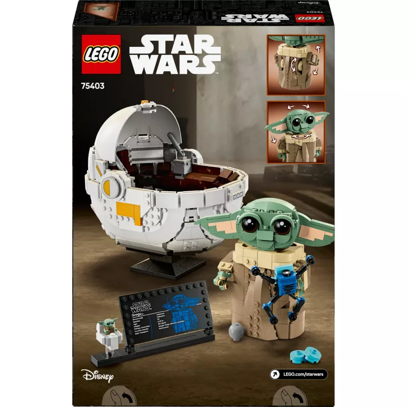 LEGO STAR WARS 75403 Grogu con carrito flotante