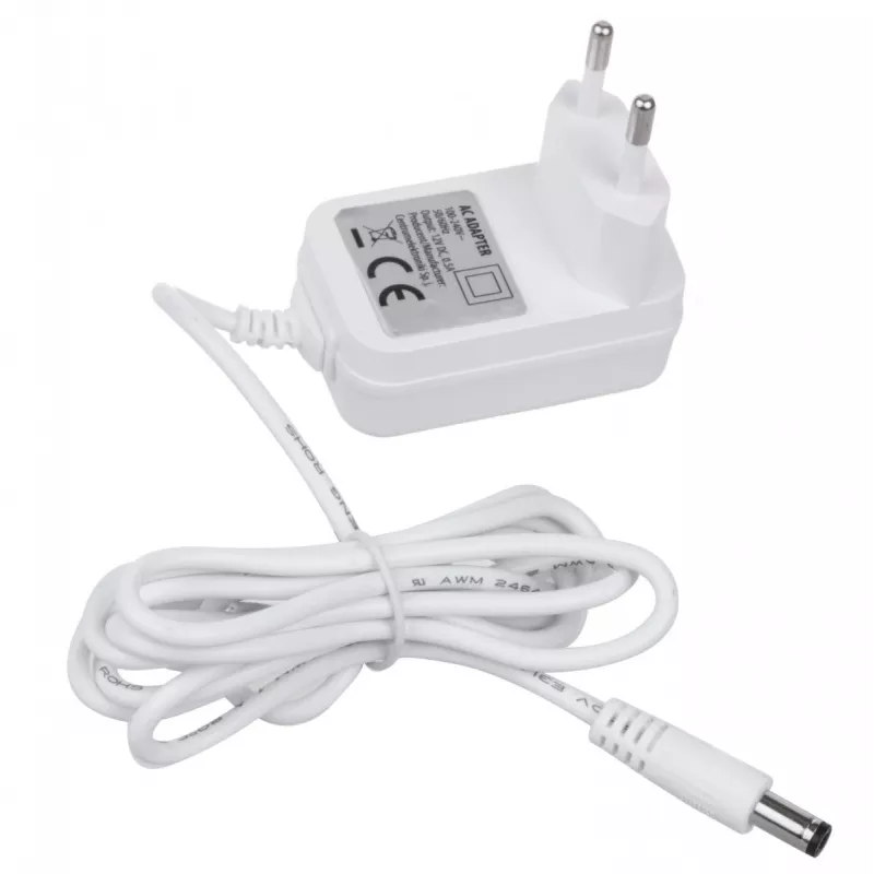 Lámpara de escritorio LED MACLEAN MCE614W 9 W, blanca, inclinable y regulable