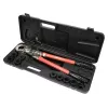 Yato PEX-AL-PEX Tenaza de crimpar manual con set de 8 mordazas